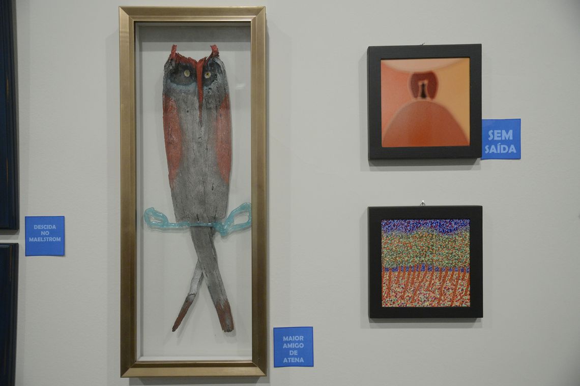 Tomaz Silva/Agência Brasil Exposição Histórias Extraordinárias, de Alexander Pinhel, no Centro Cultural Light, centro do Rio. A mostra reúne peças compostas por materiais descartados e resíduos.
