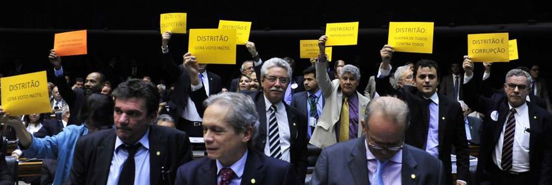 Votação da Reforma Política na Câmara dos Deputados