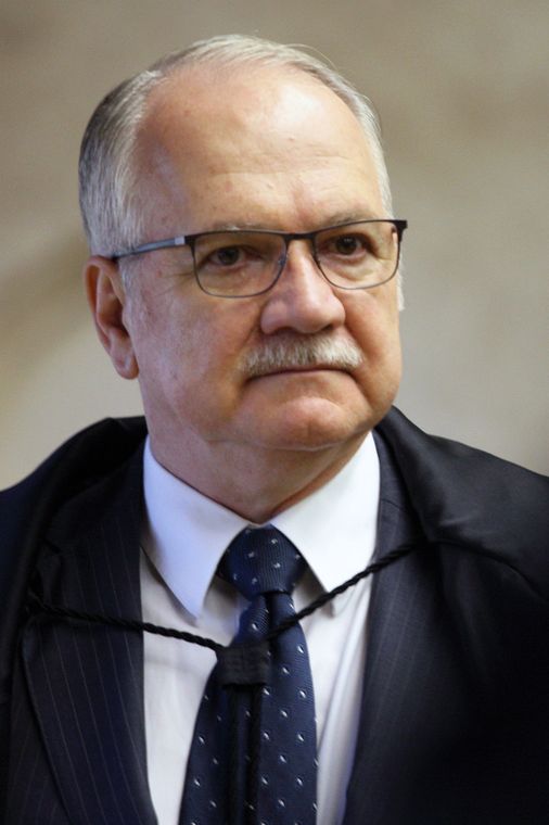 Nelson Jr./SCO/STF Brasília - Ministro Edson Fachin durante sessão do Supremo Tribunal Federal (STF) para decidir sobre afastamento de parlamentares (Nelson Jr./SCO/STF)
