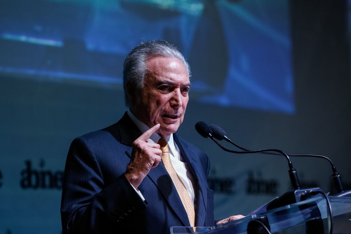 Alan Santos/PR São Paulo - Presidente Michel Temer anuncia edição de medida provisória para incentivar setor de informática, durante almoço anual da Associação Brasileira da Indústria Eletroeletrônica (Abinee) (Alan Santos/PR)