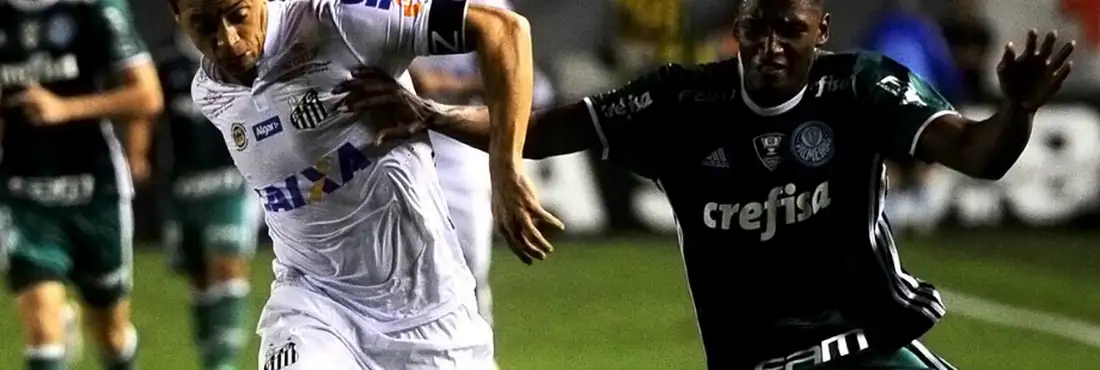 Palmeiras e Santos disputam título do Brasileirão