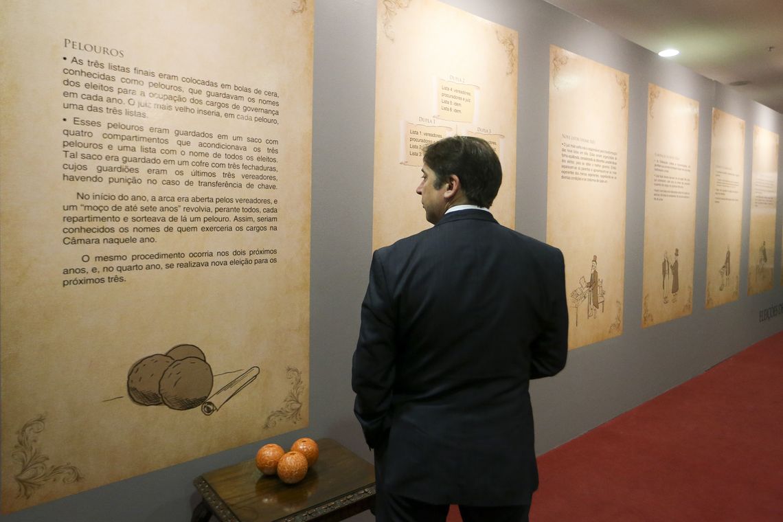 Marcelo Camargo/Agência Brasil O Tribunal Superior Eleitoral (TSE) apresenta a exposição