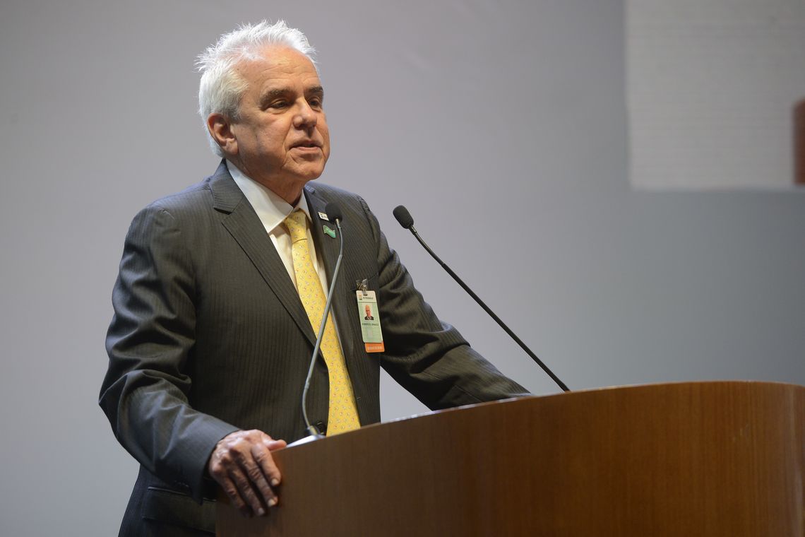 O economista Roberto Castello Branco toma posse como novo presidente da Petrobras, no edifÃ­cio sede da companhia, no Rio de Janeiro. 