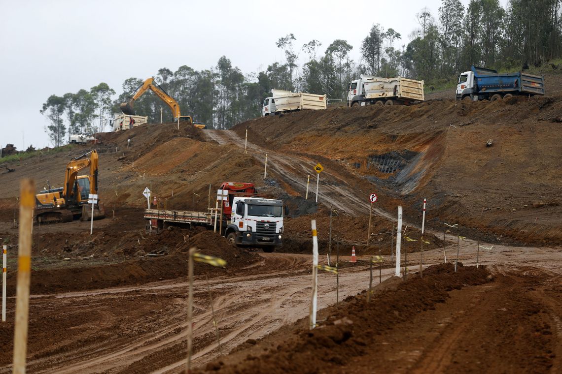 Tânia Rêgo/Agência Brasil Canteiro de obras da Nova Bento Rodrigues.