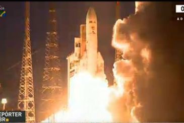 Satélite geoestacionário foi lançado em maio desse ano (Arquivo - Agência Brasil)