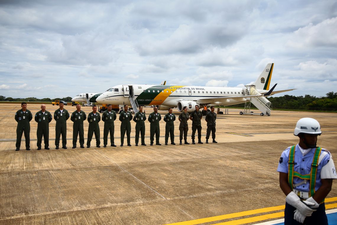 Marcelo Camargo/Agência Brasil Aviões da Força Aérea Brasileira decolam de Brasília para buscar brasileiros que estão em Wuhan, na China