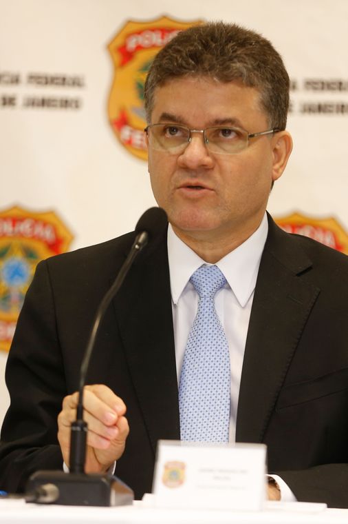 Tomaz Silva/Agência Brasil Rio de Janeiro - O superintendente regional da Polícia Federal (PF), Jairo de Souza da Silva, durante coletiva de imprensa sobre Operação Cadeia Velha (Tomaz Silva/Agência Brasil)