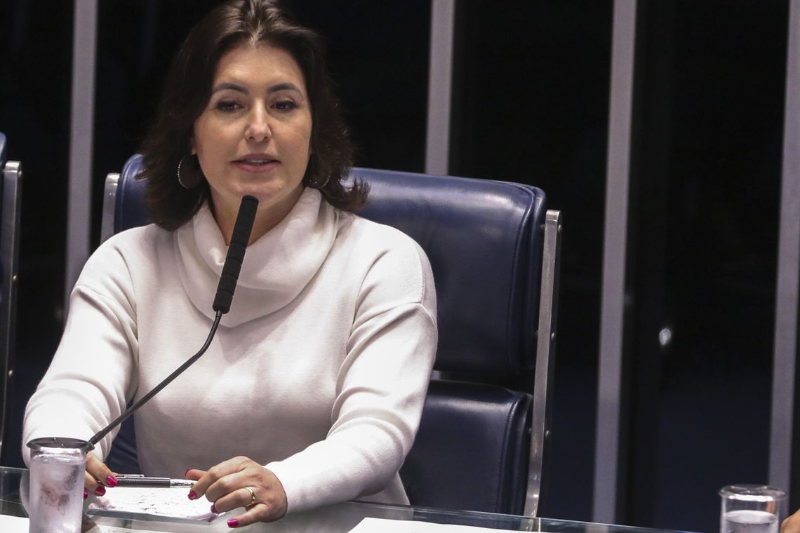 Senadora Simone Tebet, presidente da ComissÃ£o de ConstituiÃ§Ã£o, JustiÃ§a e Cidadania (CCJ) 