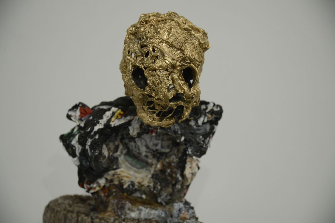 Tomaz Silva/Agência Brasil Exposição Histórias Extraordinárias, de Alexander Pinhel, no Centro Cultural Light, centro do Rio. A mostra reúne peças compostas por materiais descartados e resíduos.