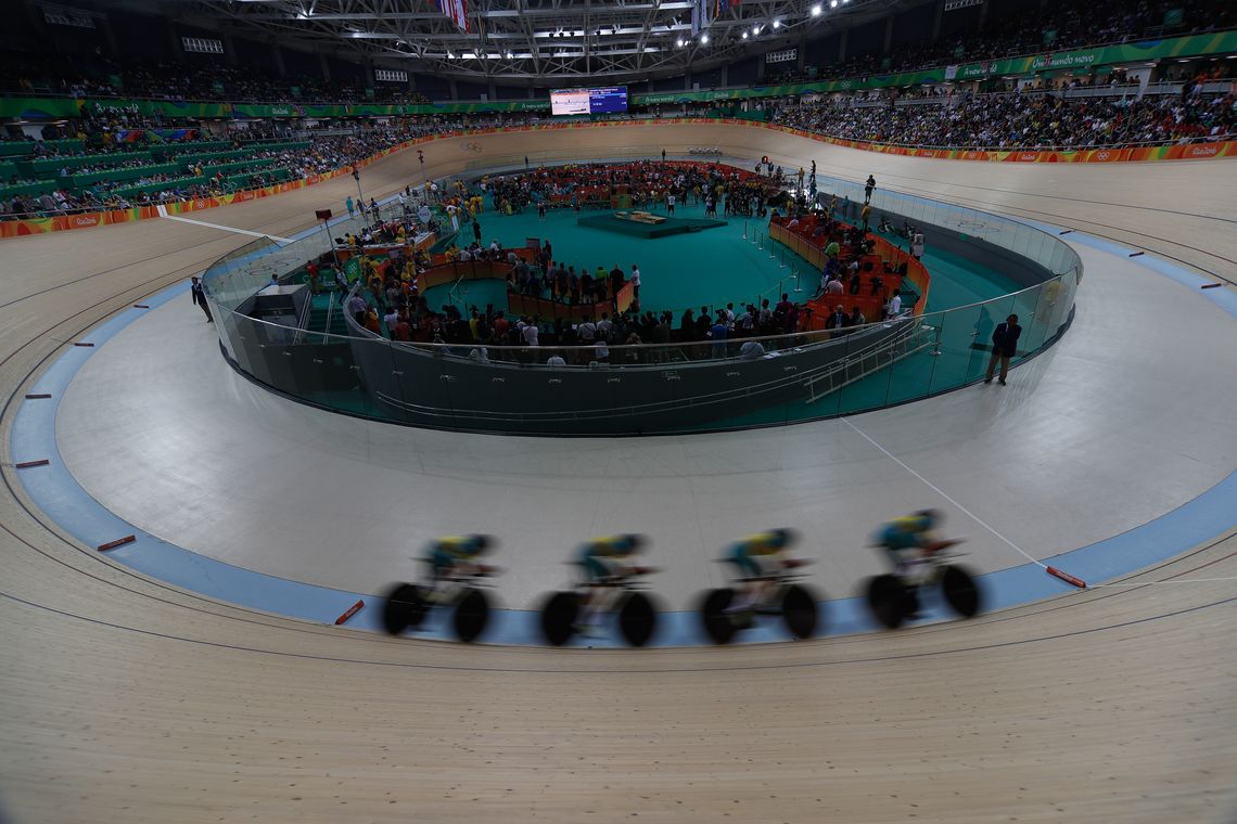 Fernando Frazão/Agência Brasil Velódromo dos Jogos Rio 2016, no Parque Olímpico