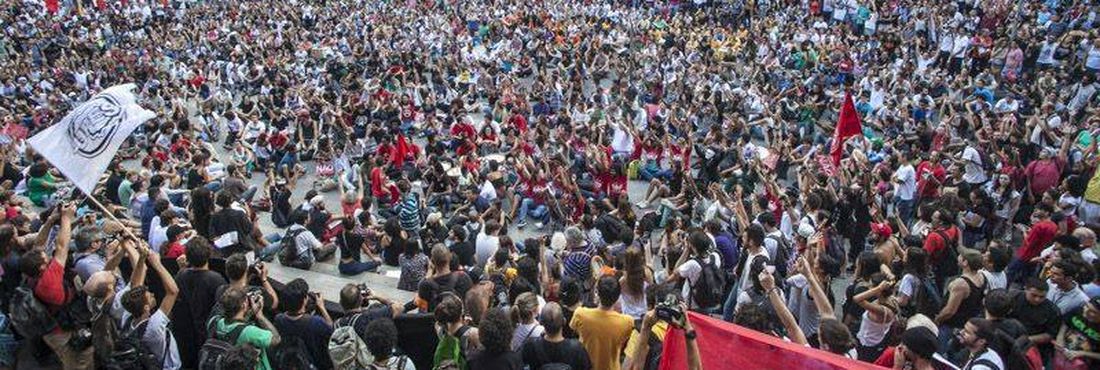 Protesto pelo passe livre em SP Protesto pelo passe livre em SP