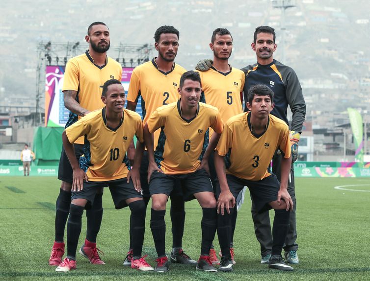 28.08.19 - Jogos Parapanamericanos Lima 2019 - Futebol de 7 (paralisados cerebrais) - Foto: Ale Cabral/CPB