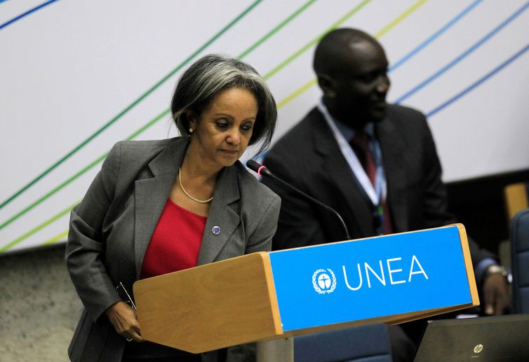 REUTERS/Noor Khamis/File Photo/Agência Brasil Etiópia, Sahle-Work Zewde, presidente