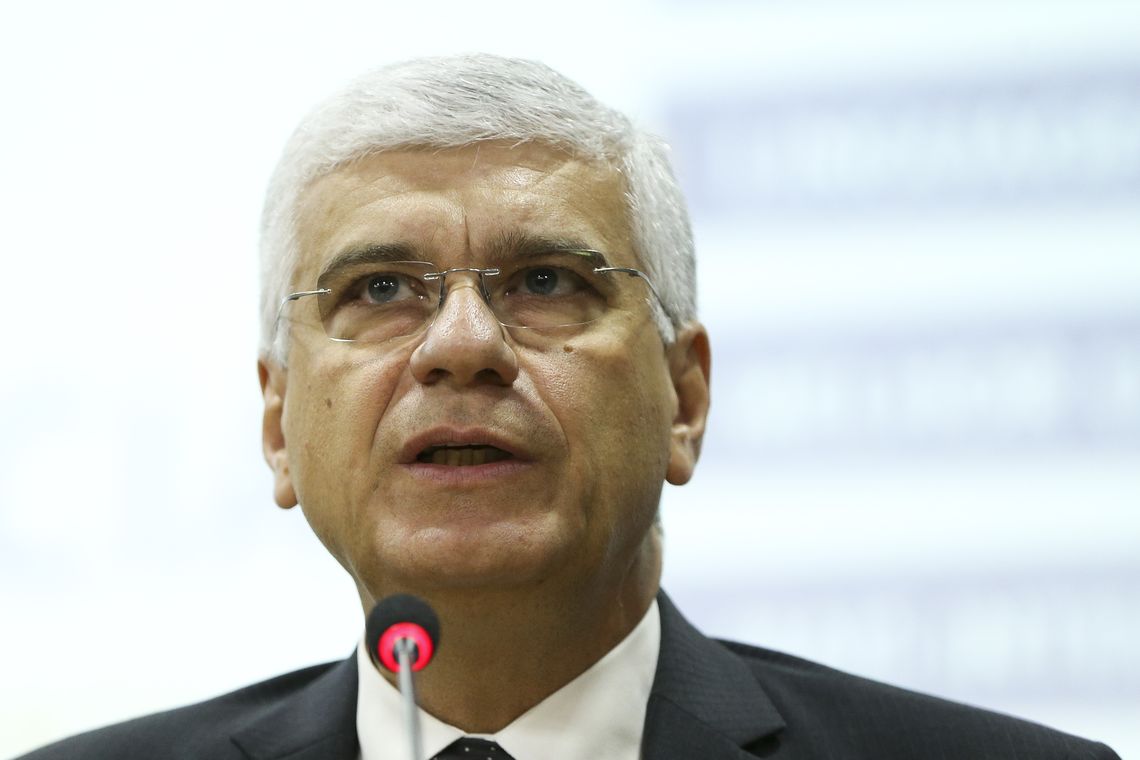 Marcelo Camargo/Agência Brasil O secretário da Receita Federal, Jorge Rachid, durante o lançamento do novo Portal da Transparência do governo federal.