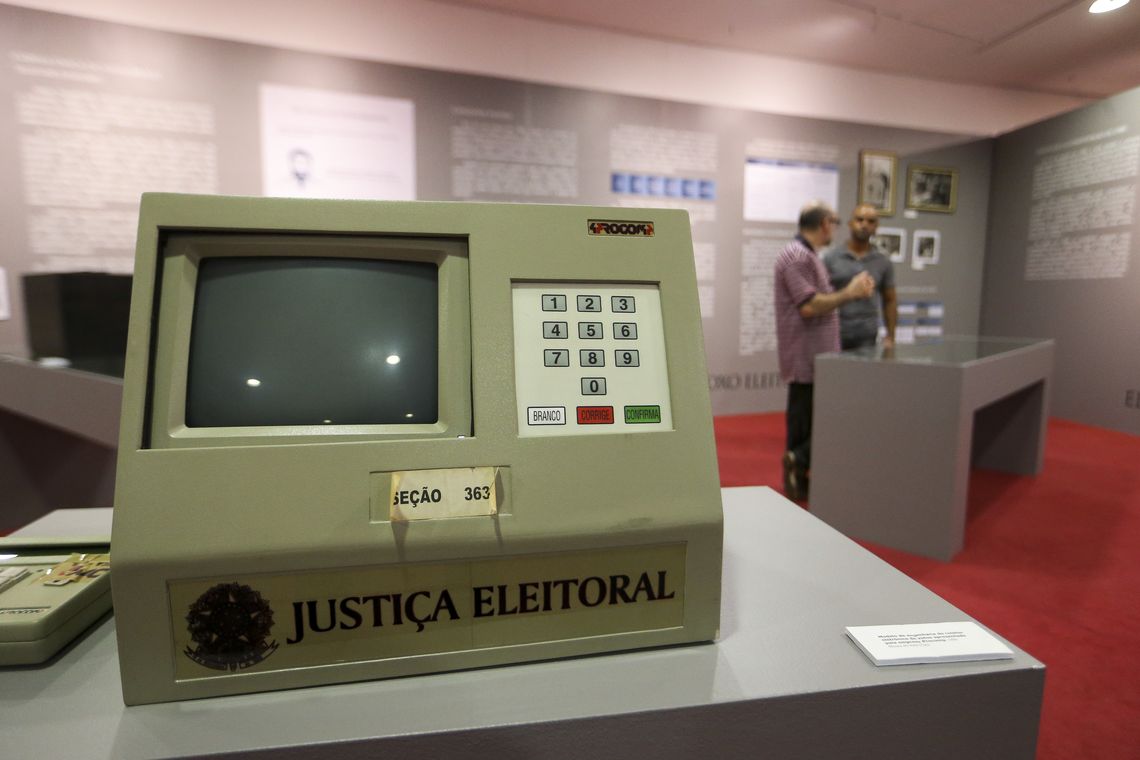 Marcelo Camargo/Agência Brasil O Tribunal Superior Eleitoral (TSE) apresenta a exposição