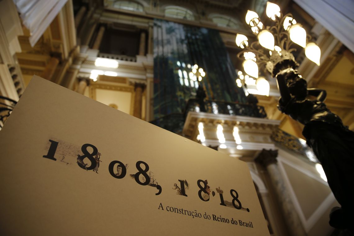 Fernando Frazão/Agência Brasil A Fundação Biblioteca Nacional (FBN) abre a exposição 1808 a 1818, A construção do reino do Brasil, dando início às comemorações dos 200 anos da Independência do Brasil.