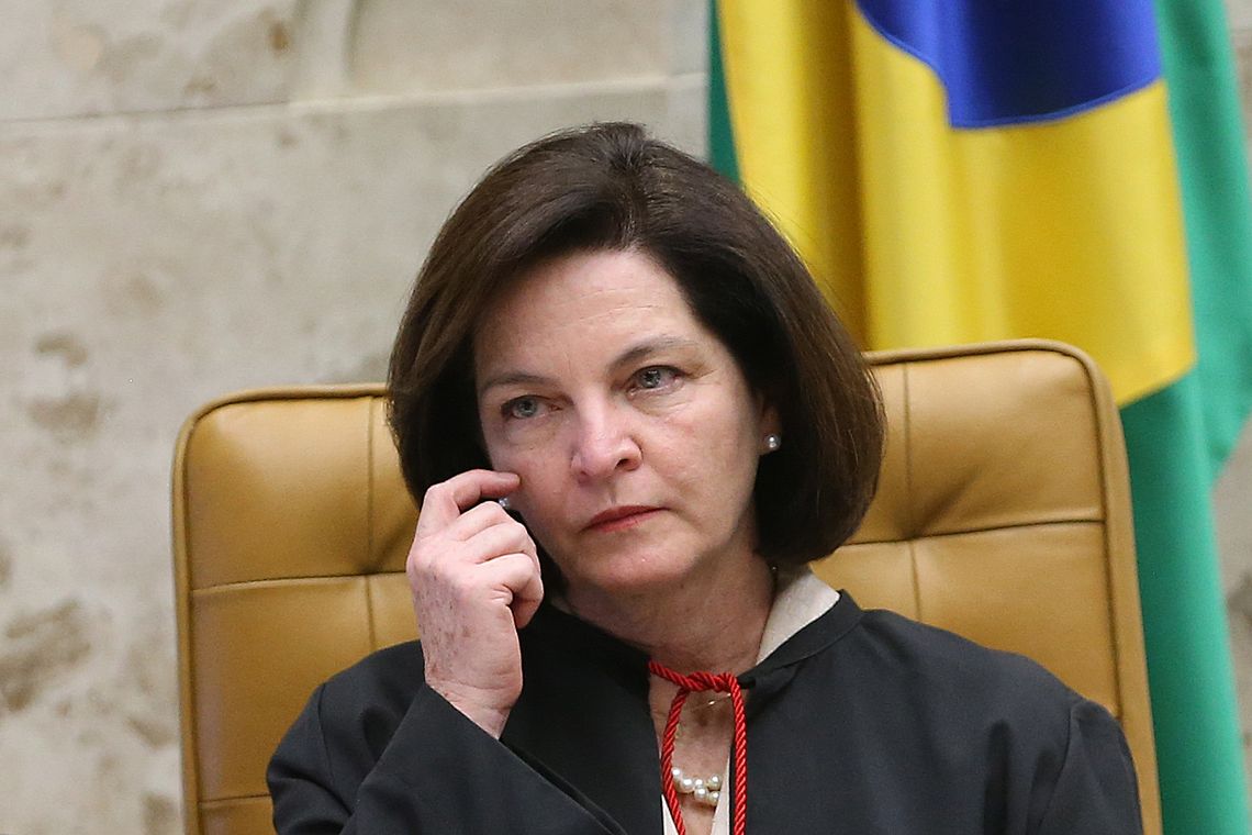 Brasília - A procuradora-geral da República, Raquel Dodge, durante julgamento no STF (José Cruz/Agência Brasil)