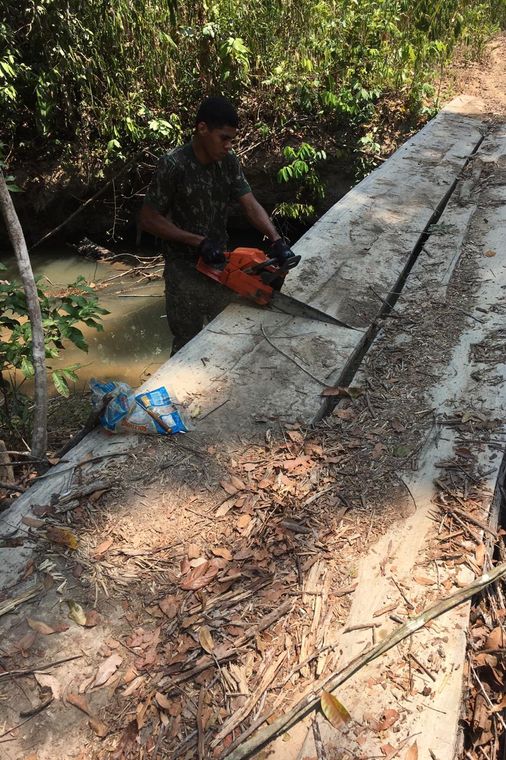 Op VERDE BRASIL/17 Operação de Garantia da Lei e da Ordem Verde Brasil sob a Coordenação da 17ª Brigada de Infantaria de Selva e com a participação de Órgãos Estaduais e Federais, para combate a incêndios em vegetação e repressão a delitos ambientais