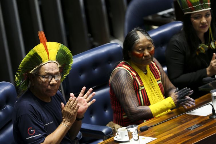BrasÃlia: No Dia do Ãndio, Senado faz sessão especial para homenagear os povos indÃgenas.