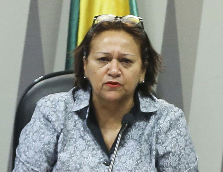 Candidata Fátima Bezerra (PT)