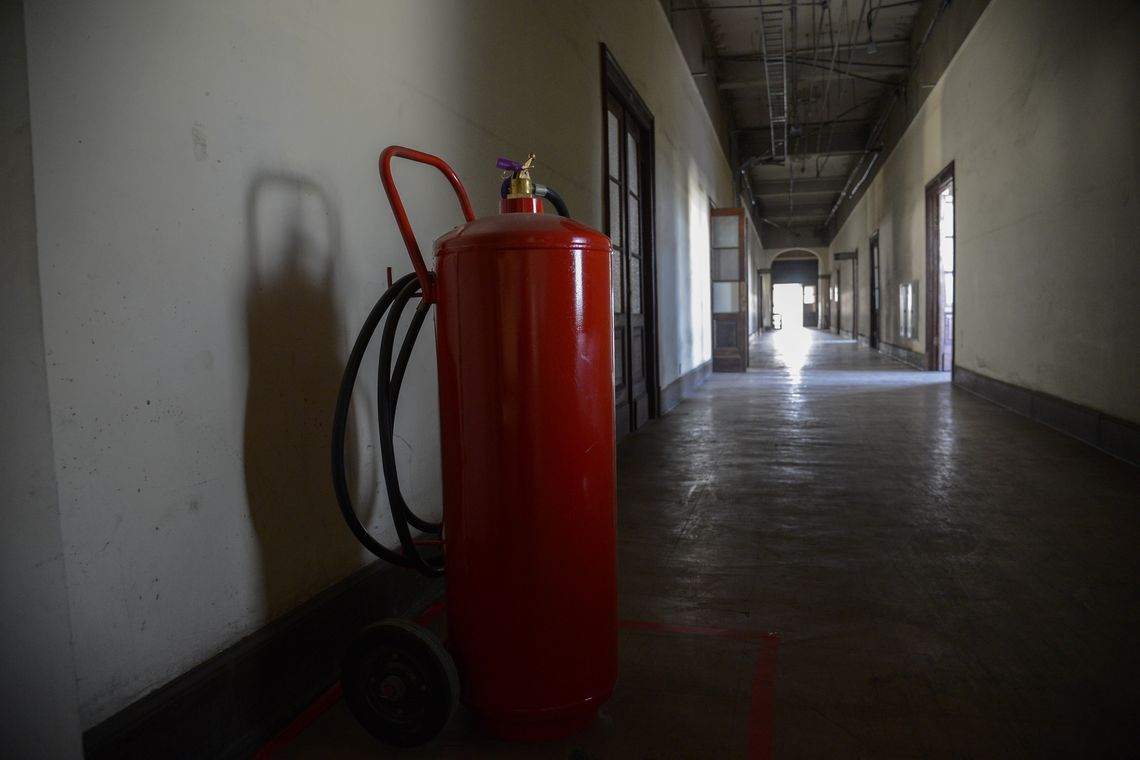 Fernando Frazão/Agência Brasil Estação ferroviária Barão de Mauá, na Leopoldina, onde está armazenado o acervo histórico da malha do Rio de Janeiro, que será preservado e digitalizado em parceria do MPRJ e a Secretaria de Transportes do Estado.