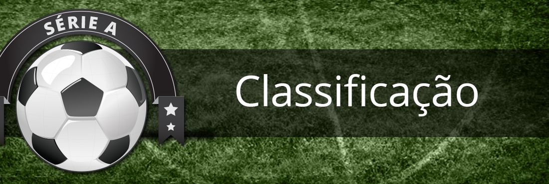 Classificação da Série A do Brasileirão Classificação da Série A do Brasileirão