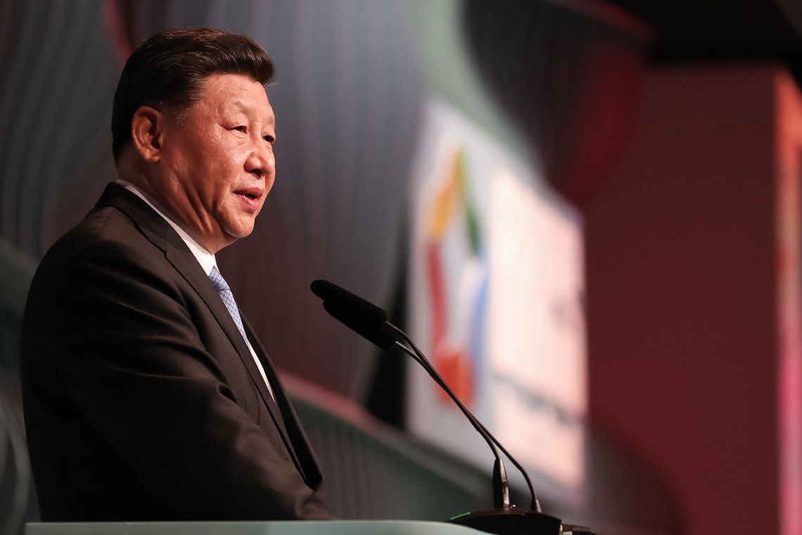 Marcos Corrêa/PR
Palavras do Presidente da República Popular da China, Xi Jinping.