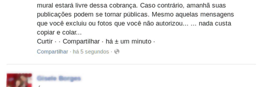 hoax mensagem facebook hoax mensagem facebook