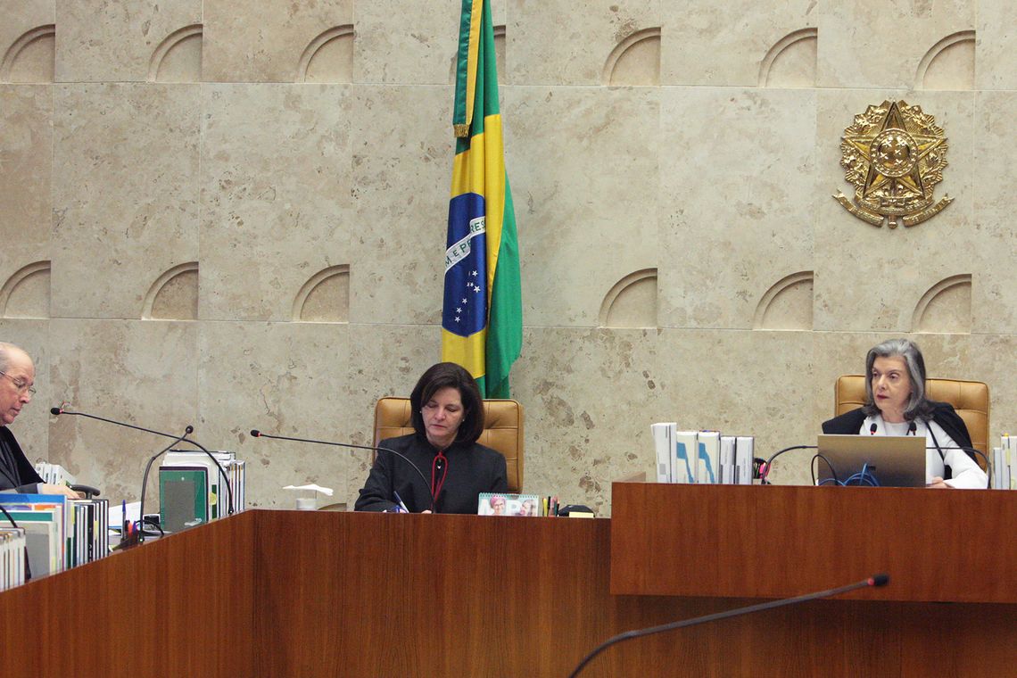 Carlos Moura/SCO/STF Brasília - Sessão do Supremo Tribunal Federal (STF) para decidir se parlamentares podem ser afastados do mandato por meio decisões cautelares da Corte e se as medidas podem ser revistas pelo Congresso (Carlos Moura/SCO/STF)