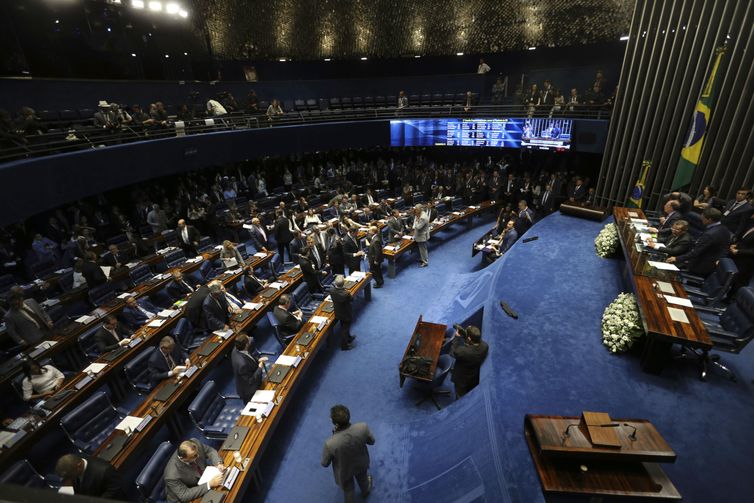 Tem início a segunda reunião preparatória do Senado para eleição do presidente da Casa. Quem preside a reunião é o senador José Maranhão (MDB-PB)