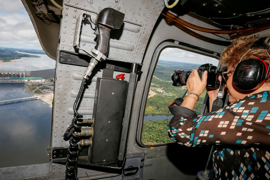 Roberto Stuckert Filho/PR Vitória do Xingu (PA) - Presidenta Dilma Rousseff durante cerimônia que marca início da operação comercial da Usina Hidrelétrica de Belo Monte (Roberto Stuckert Filho/PR)