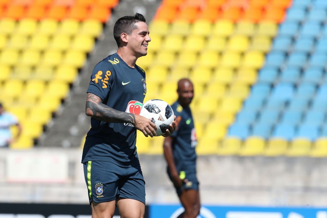 Fágner substituirá Danilo em jogo contra a Costa Rica/Direitos reservados/Lucas Figueiredo/CBF Fágner substituirá Danilo em jogo contra a Costa Rica
