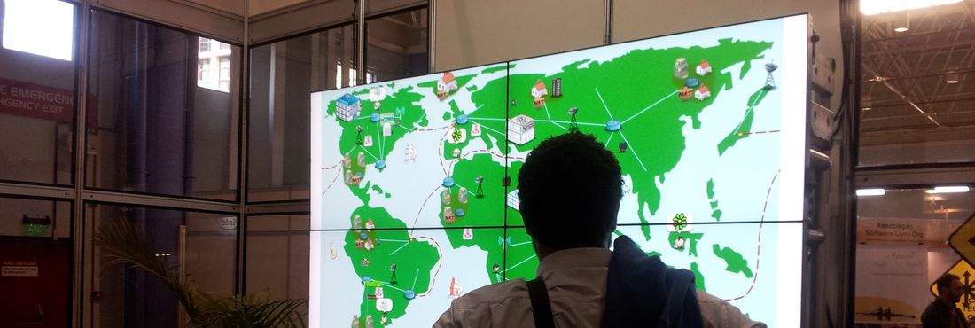 Mapa Mundi e participante do Fisl Mapa Mundi e participante do Fisl