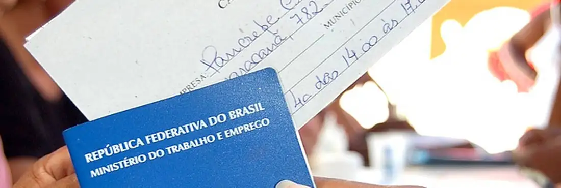 carteira de trabalho Brasil alcança mais de quatro milhões de empregos com carteira assinada