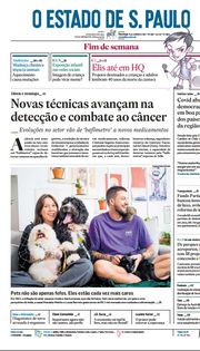 Capa do Jornal O Estado de S. Paulo Edição 2022-01-16