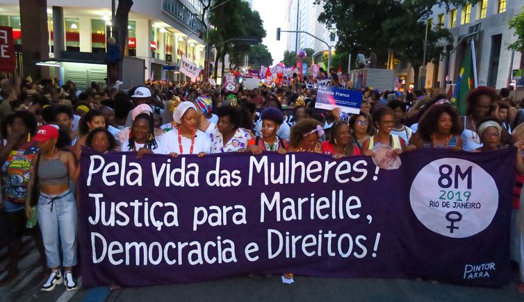 Vladimir Platonow/Agência Brasil Dia Internacional da Mulher no Rio de Janeiro