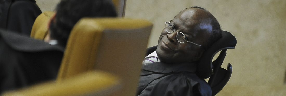 Mensalão Joaquim Barbosa, presidente do STF