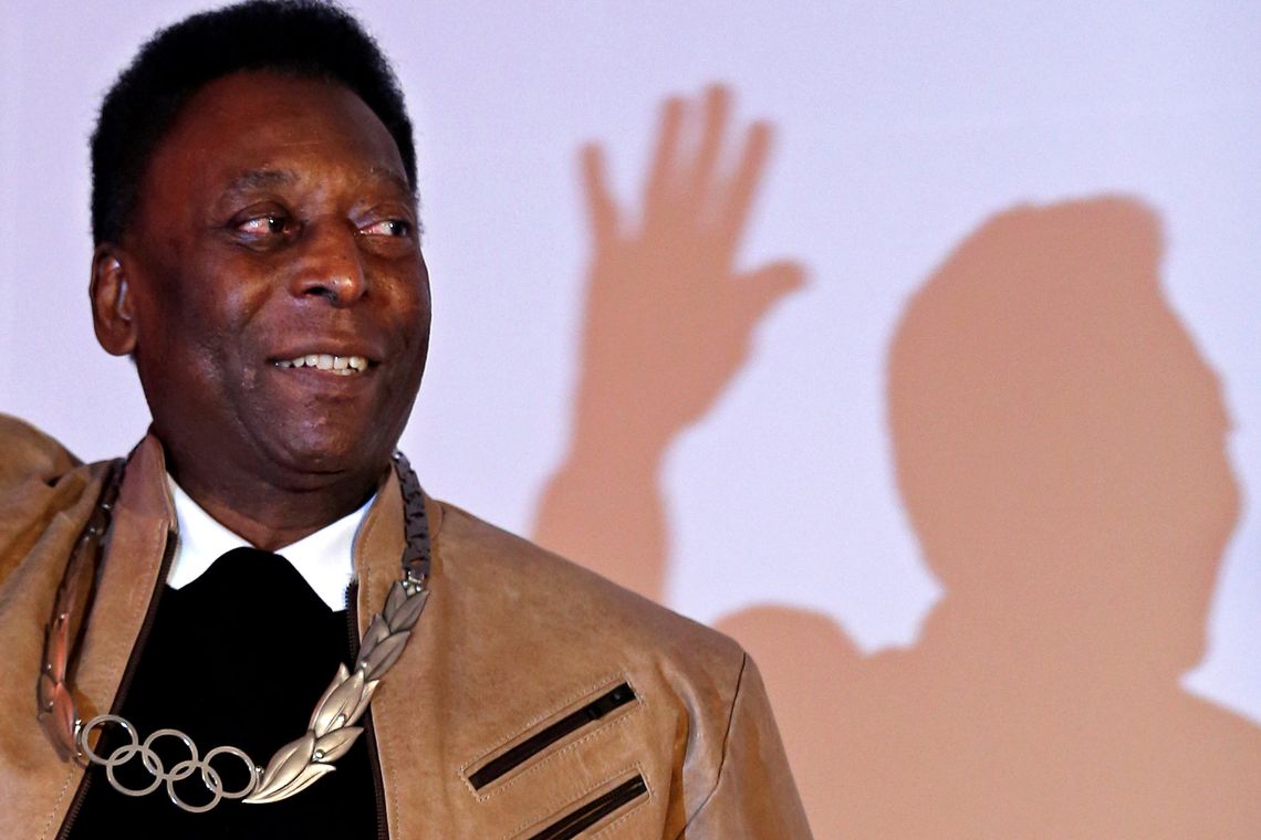Paulo Whitaker/Arquivo Reuters/Direitos reservados Edson Arantes do Nascimento, Pelé, Pelé ex-jogador de futebol brasileiro