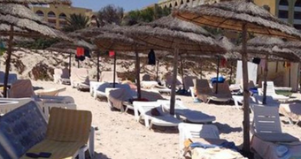 Hotel da Tunísia na cidade de Sousse