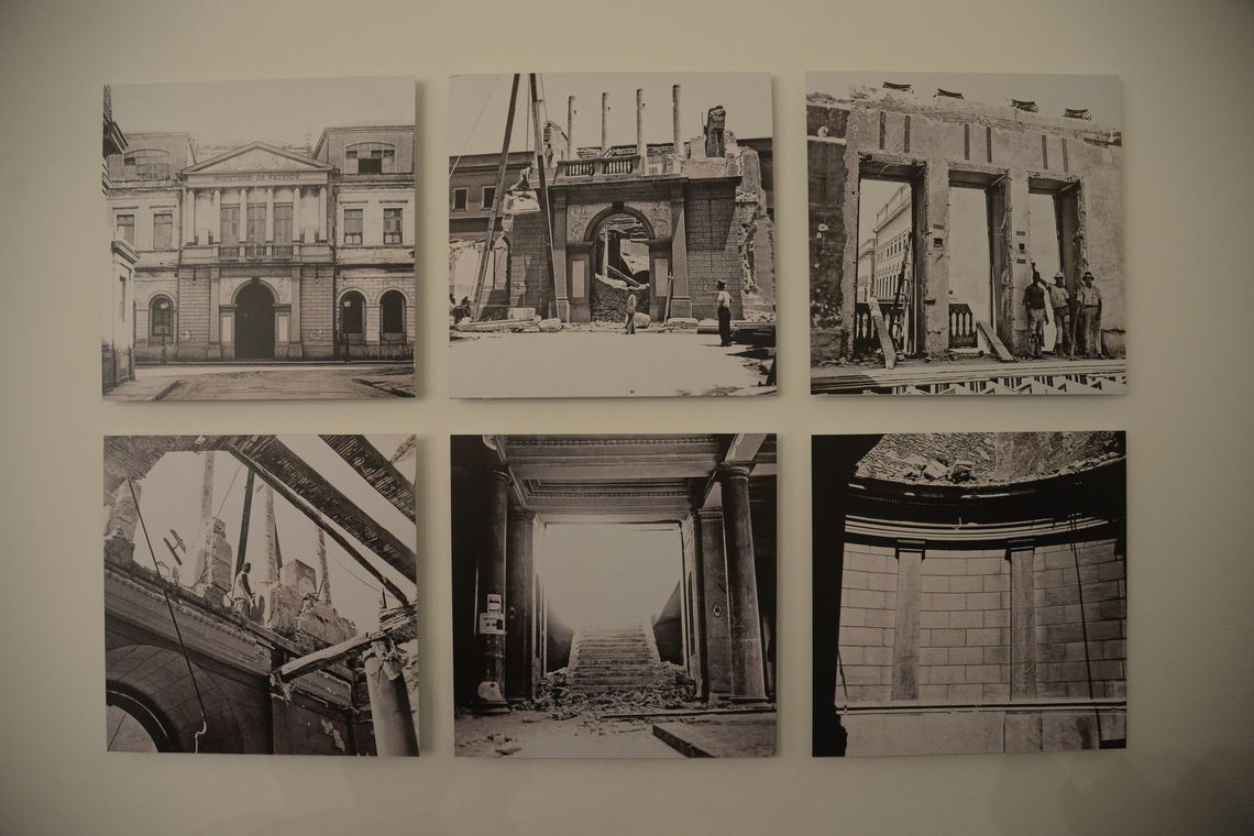 Fernando Frazão/Agência Brasil Rio de Janeiro - Exposição: A reinvenção do Rio de Janeiro: Avenida Central e a Memória Arquitetônica do MNBA, em comemoração aos 81 anos do Museu Nacional de Belas Artes (Fernando Frazão/Agência Brasil)