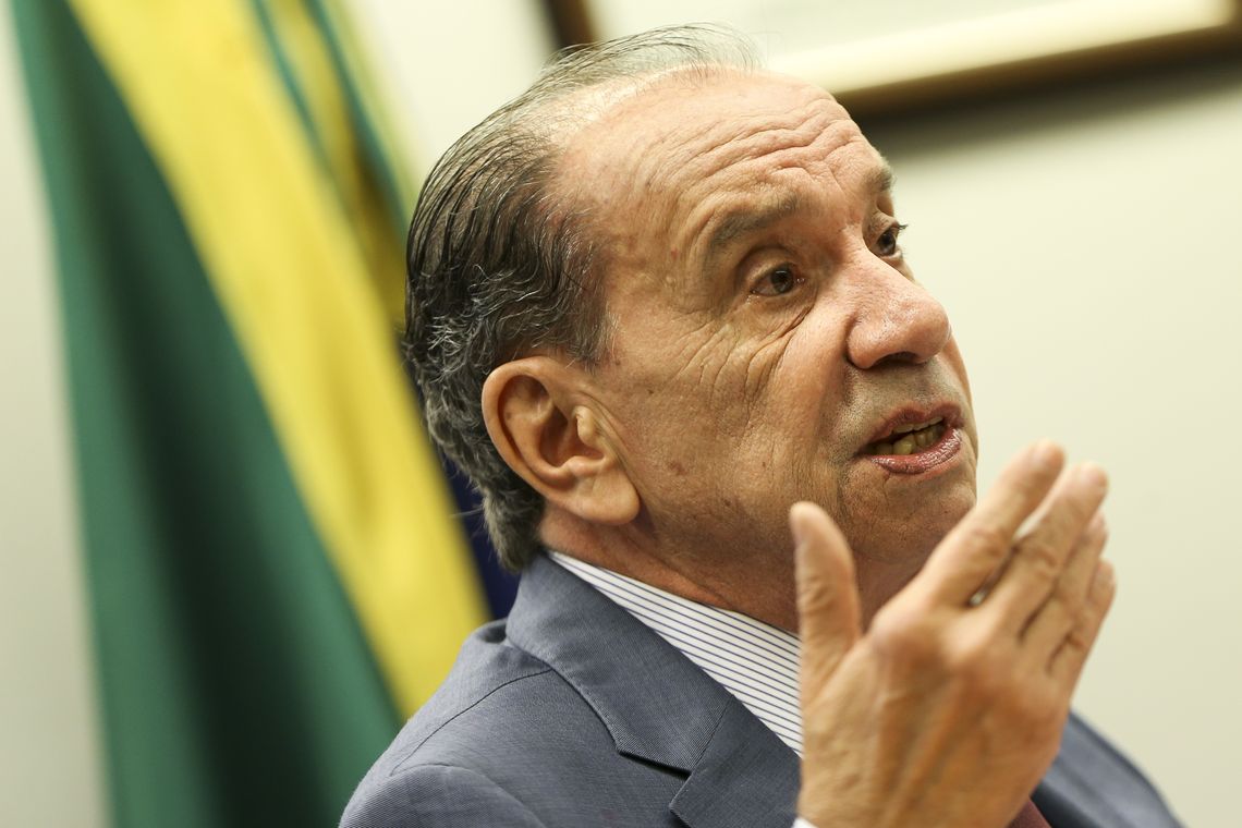 Marcelo Camargo/Agência Brasil O ministro das Relações Exteriores, Aloysio Nunes Ferreira, participa de audiência pública na Comissão de Relações Exteriores e Defesa Nacional da Câmara.