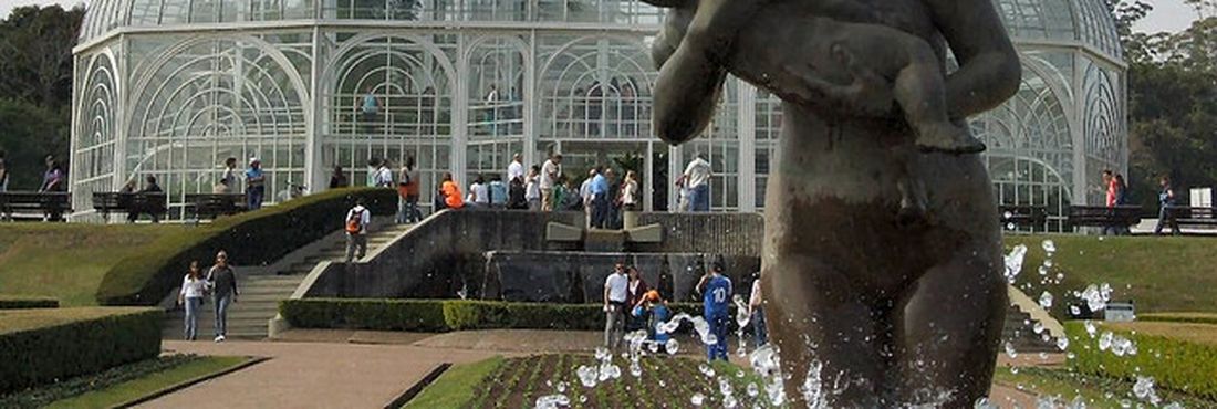 Ópera de Arame aniversário de Curitiba Jardim Botânico