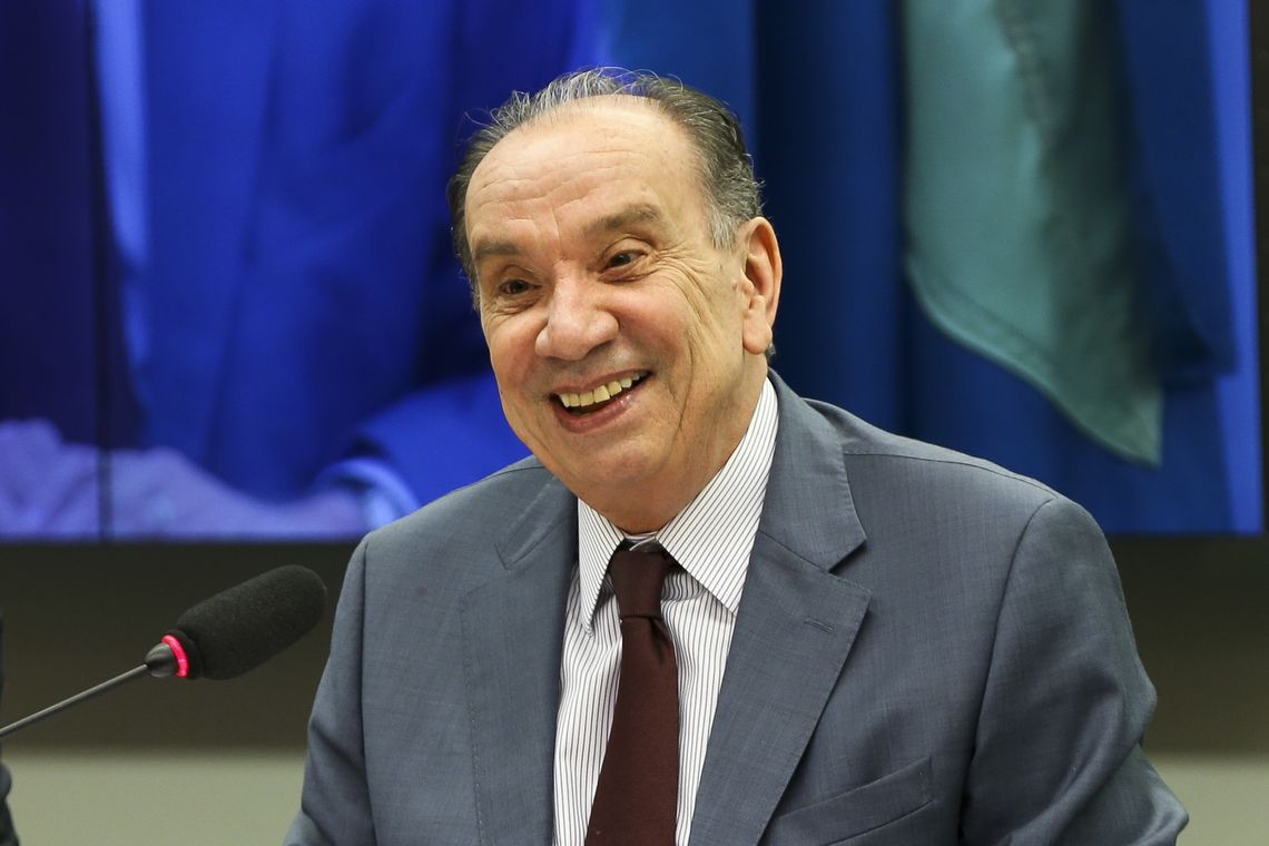 Marcelo Camargo/Agência Brasil O ministro das Relações Exteriores, Aloysio Nunes Ferreira, participa de audiência pública na Comissão de Relações Exteriores e Defesa Nacional da Câmara.