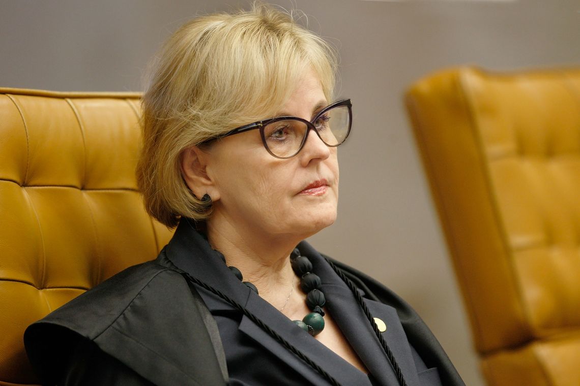 Rosinei Coutinho/SCO/STF Brasília - Ministra Rosa Weber durante sessão do Supremo Tribunal Federal (STF) para decidir se parlamentares podem ser afastados do mandato (Rosinei Coutinho/SCO/STF)