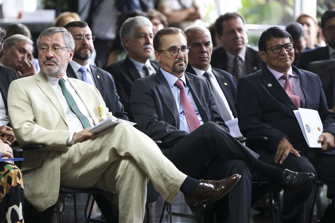 Marcelo Camargo/Agência Brasil Brasília - O Ministério da Justiça e a Funai abrem a programação especial da Semana do Índio (Marcelo Camargo/Agência Brasil)