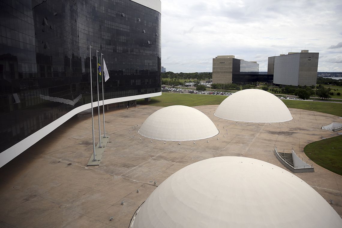 José Cruz/Agência Brasil Brasília - O presidente do TSE, Gilmar Mendes apresenta o relatório parcial dos trabalhos de quatro dias do Teste Público de Segurança 2017 (TPS 2017) do Sistema Eletrônico de Votação (José Cruz/Agência Brasil)
