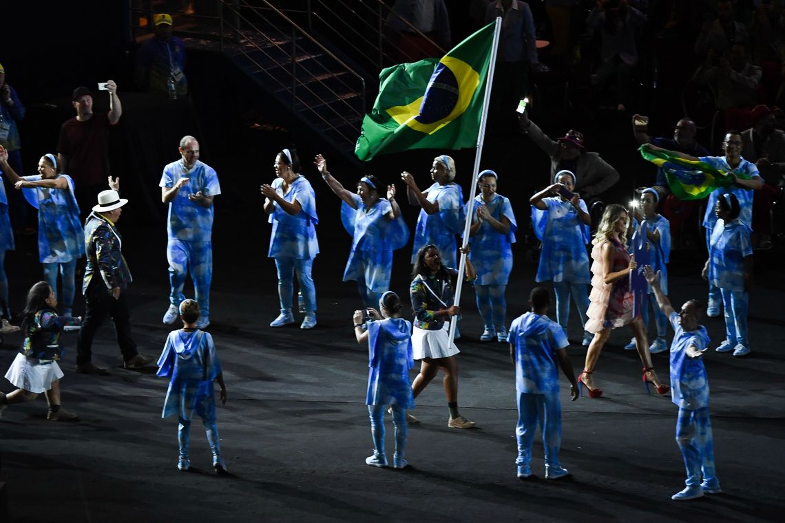 Tomaz Silva/Agência Brasil Rio de Janeiro - Cerimônia de abertura dos Jogos Paralímpicos Rio 2016 no Estádio do Maracanã ( Tomaz Silva/Agência Brasil)