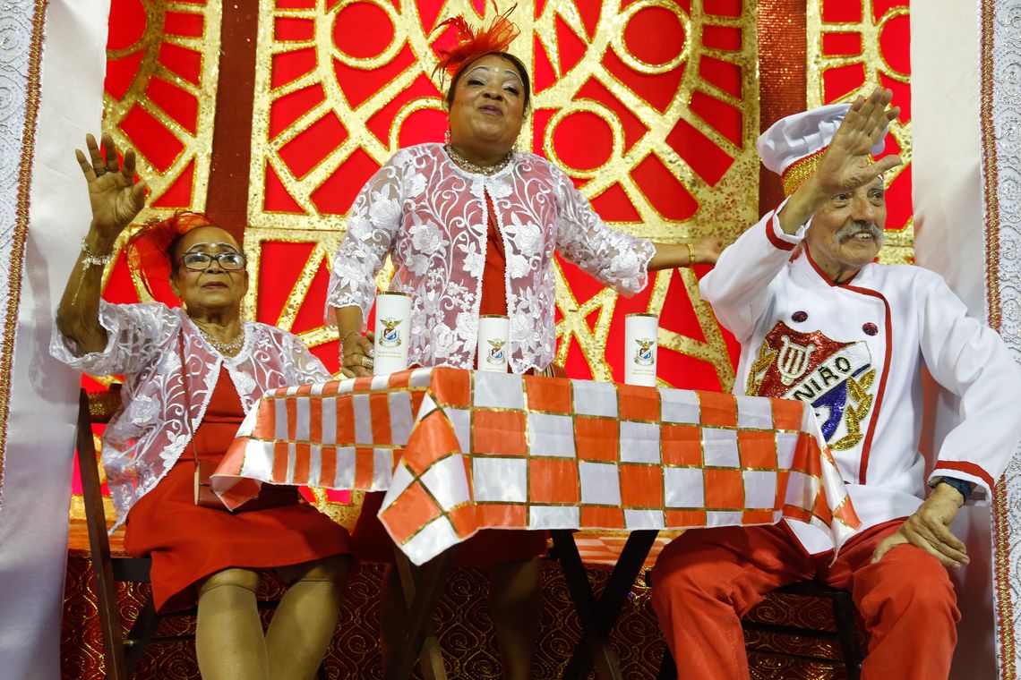 Tânia Rêgo; Agência Brasil Rio de Janeiro - Desfile da União da Ilha no segundo dia de apresentações do Grupo Especial das Escolas de Samba do Rio, na Sapucaí (Tânia Rêgo/Agência Brasil)