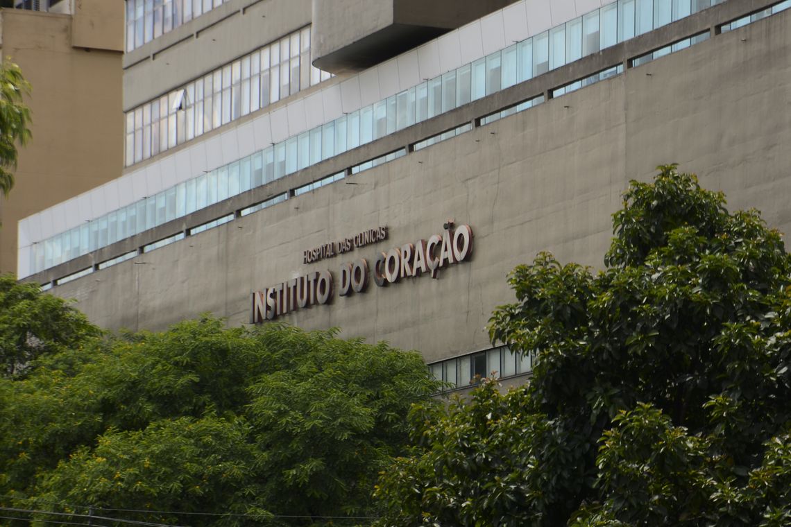 Rovena Rosa/Agência Brasil Fachada do Instituto do Coração do Hospital das Clínicas da FMUSP.