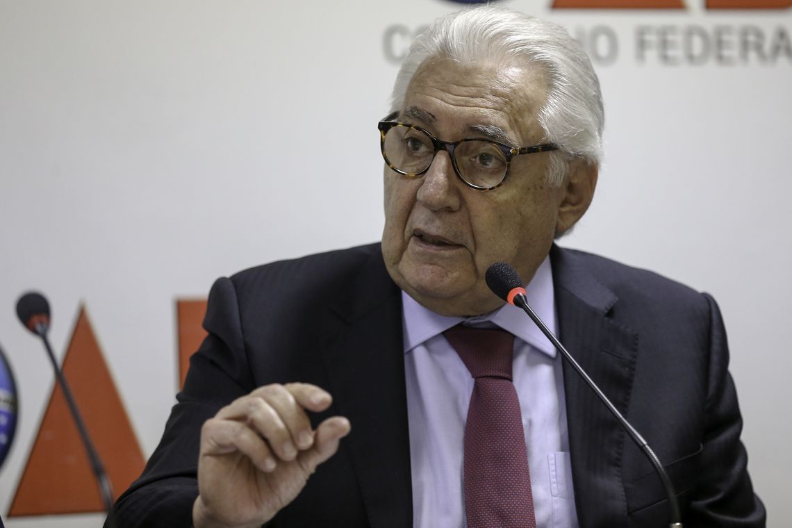 Fabio Rodrigues Pozzebom/Agência Brasil O presidente presidente do Sebrae, Guilherme Afif Domingos, fala sobre o mandado de segurança que o Sebrae entrou no STF contra a medida provisória que criou a Agência Brasileira de Museus (Abram).